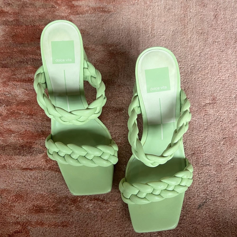 Dolce Vita Paily Heels Stella Size 7.5 Color: Mint